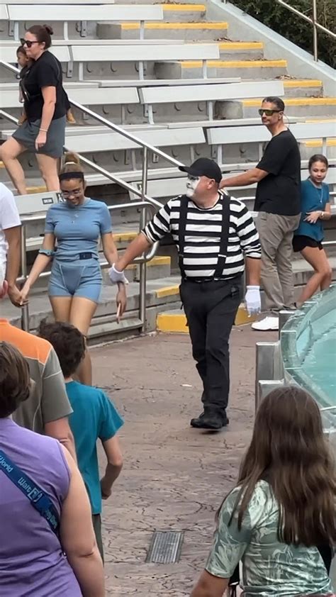 She Said No Way 😂🤣 Tom Mime Seaworld Seaworldmime Funny Shorts Youtube