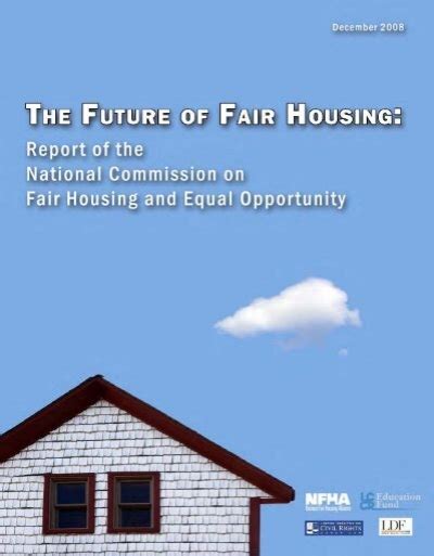 The Future Of Fair Housing The Leadership Conference On Civil