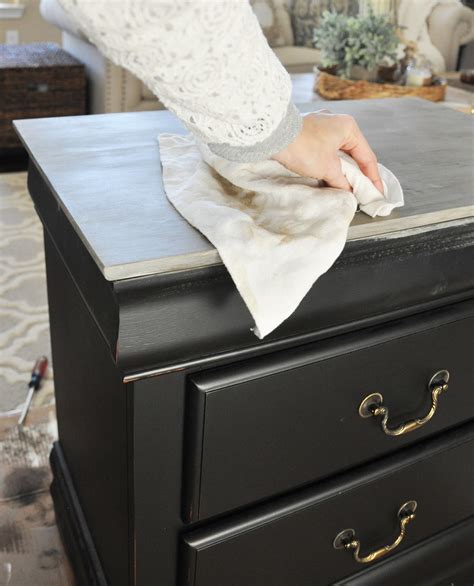 Nightstand Chalk Paint Tutorial — The Grace House