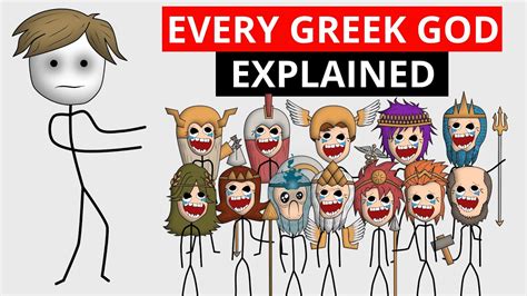 Every Greek God Casually Explained In 15 Minutes Youtube