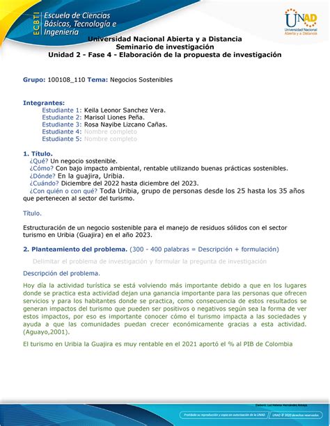 Anexo Fase Elaboraci N De La Porpuesta De Investigaci N