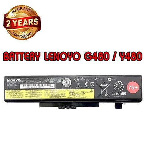 รบประกน 2 ป BATTERY LENOVO Y480 แบตเตอร เลอโนโว IDEAPAD G480 B480