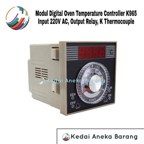 Jual Modul Digital Oven Deck Temperature Temperatur Suhu Controller