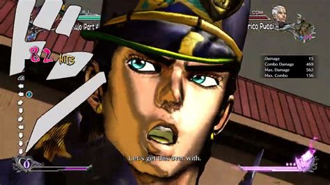 Jojo Asbr Jotaro Part 4 Combo 58 Youtube