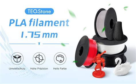 Teqstone Pla Filament Mm Kg F R D Drucker Und D Stifte In