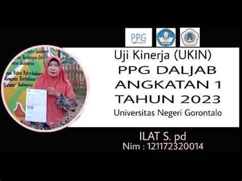 Video Praktek Pembelajaran Uji Kinerja Ukin Ppg Daljab Ibu Ilat