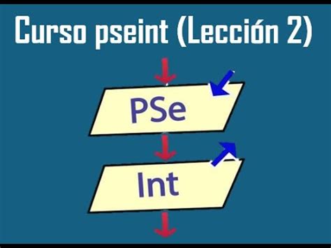 Curso Pseint Leccion 2 Hola Mundo YouTube