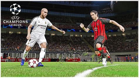 AC Milan 2003 Vs Real Madrid 2004 Champions League Pes 2021 YouTube