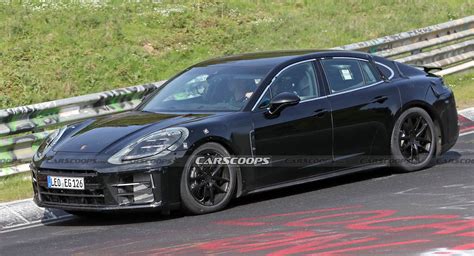 2024 Porsche Panamera And Turbo Prototypes Playing Tag At The Nürburgring | Carscoops