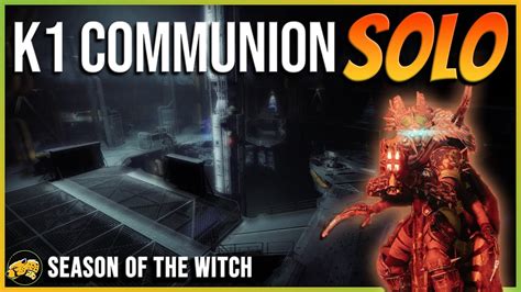 Destiny K Communion Solo Legend Lost Sector Guide Farm New