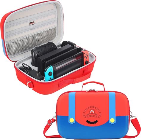 Ponyrc Mario Carrying Case For Nintendo Switch Switch Oled Model