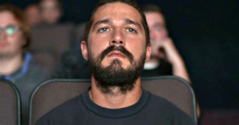 Watch Shia LaBeouf Watch All of His Movies Live Right Now