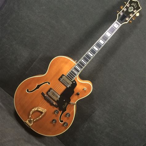 Guild X 500 Blonde 1970’s Archtop Guitar Near Mint Guitars N Jazz