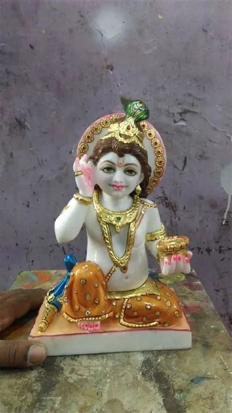 Rajendra Arts White Marble Lord Krishna Statues Temple At Rs 150000 In Jaipur