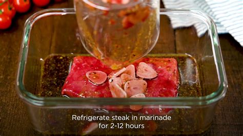 How To Marinade A Bison Steak Youtube