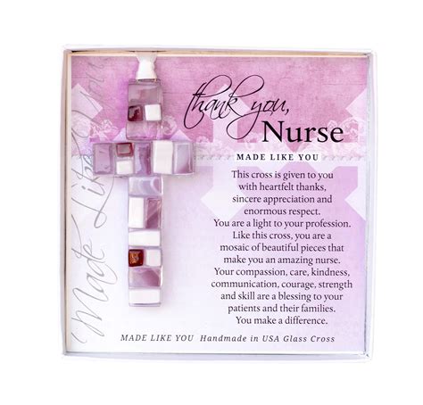 Thank You T For Nurse Cross With Thank You Message Nurses Appreciation Week