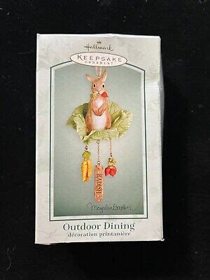 Hallmark Keepsake Ornament Outdoor Dining Nature S Sketchbook