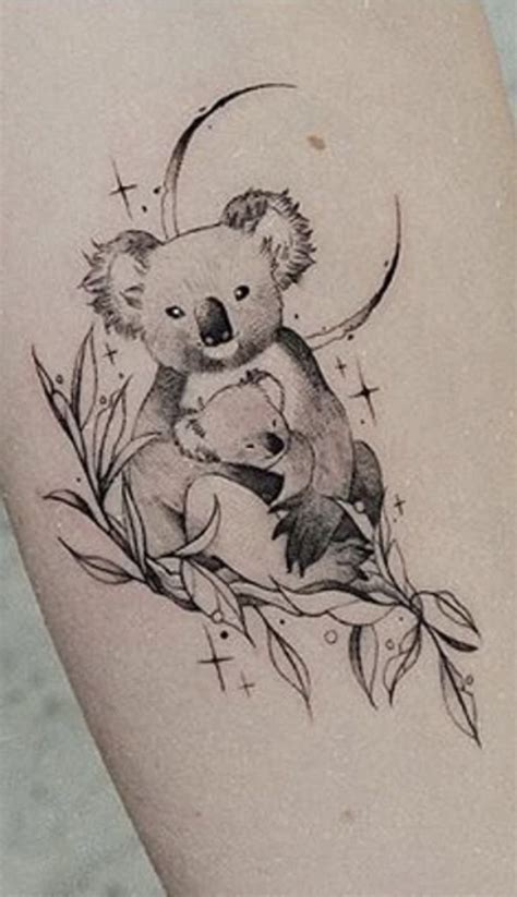 Koala tattoo | Koala tattoo, Baby tattoos, Cat tattoo