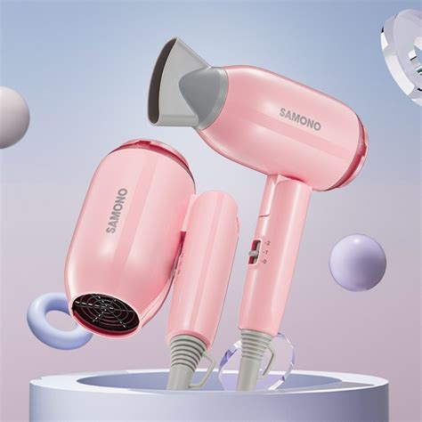 Jual Samono Mini Hair Dryer Care Low Watt Pengering Rambut Travel Bisa