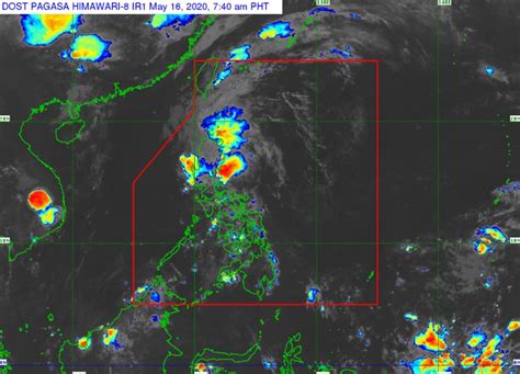 Bagyong Ambo PAGASA Weather Update May 16 2020