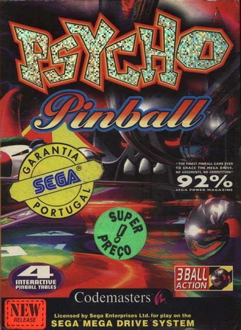 Psycho Pinball Cover Or Packaging Material Mobygames