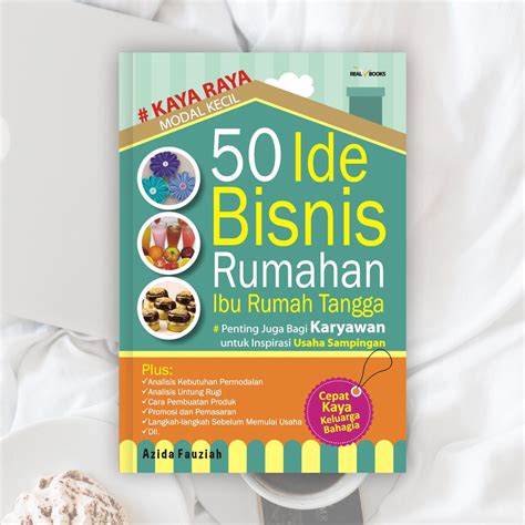 Jual Buku Bisnis 50 Ide Bisnis Rumahan Ibu Rumah Tangga Buku