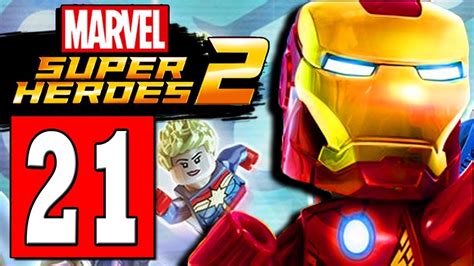 LEGO Marvel Super Heroes 2 Walkthrough Part 21 MONORAIL TUBE TO BRIDGE