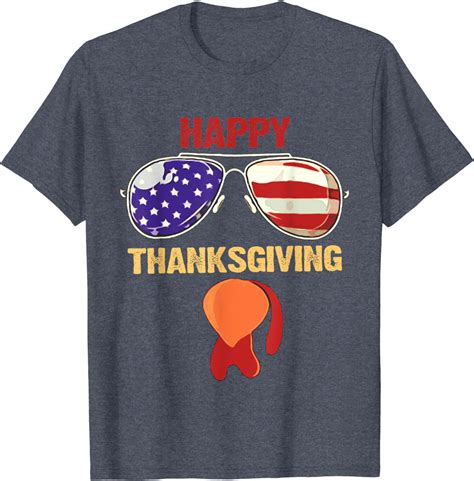 Happy Thanksgiving for Boys Girls Kids Thanksgiving Family T-Shirt