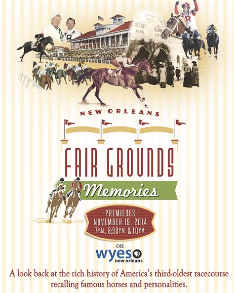 New Orleans Fair Grounds Memories - WYES New Orleans