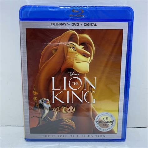 Disney The Lion King Blu Raydvddigital Ebay