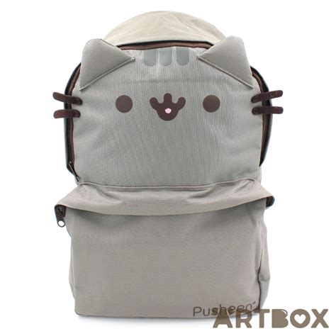 Kawaii Fat Cat Backpacks Pusheen Print Schoolbags 3pcsset