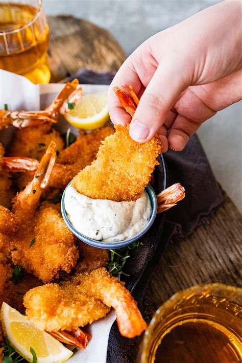 Butterflied Fried Shrimp Recipe