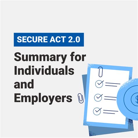 Secure Act 2 0 Summary For Individuals And Employers Warren Street Wealth Advisors