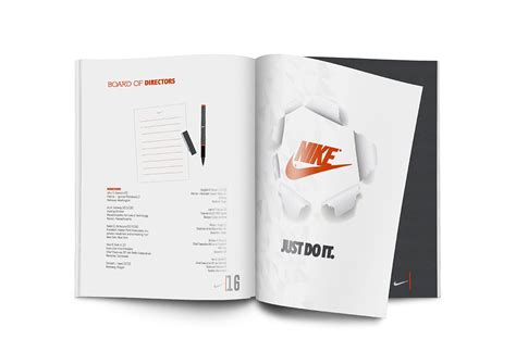 Nike Annual Report Publication Behance