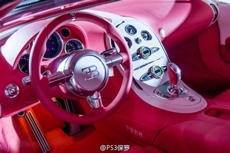 Pink Bugatti Veyron Grand Sport Vitesse Cristal Edition