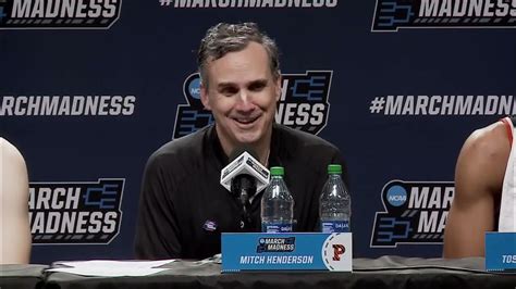 Princeton Second Round Postgame Press Conference 2023 Ncaa Tournament Youtube