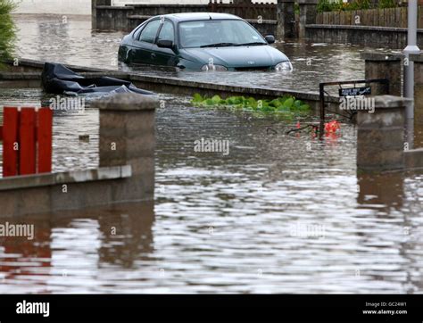 Flooding in Scotland Stock Photo - Alamy