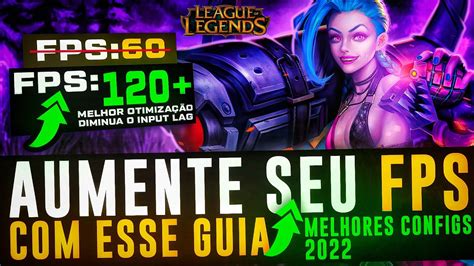 como AUMENTAR FPS no league of legends Melhores Configurações lol