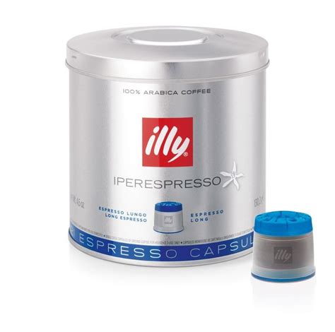 Illy Coffee Iperespresso Capsule Lungo Classico Medium Roast Espresso