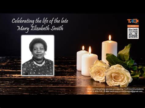 Celebrating The Life Of Mary Elizabeth Smith Also Known As Gatha