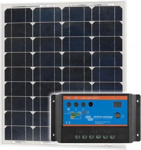 Pakiet solarny Panel słoneczny 55W z regulatorem 5A Opinie i ceny na