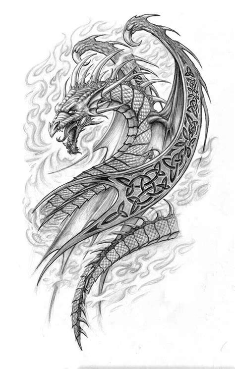 Dragon Fantasy Myth Mythical Mystical Legend Dragons Wings Sword ...