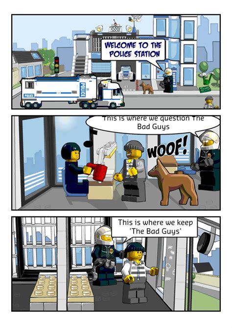 the think tank: Lego City Comic