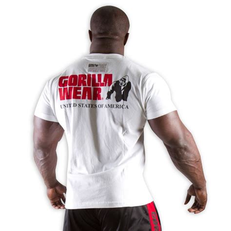 Gorilla Wear Classic Logo Tee Pure White AkciÓ 38 Fitness és