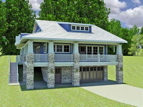 Hillside Home Plans Walkout Basement