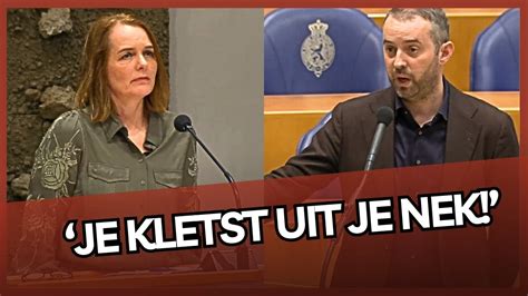 Sp Er Jimmy Dijk Valt Partij Omtzigt Aan Martin Bosma Onderbreekt