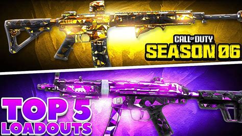 Top 5 Meta Loadouts In Warzone 2 Season 6 👑 Warzone 2 Best Class Setups Mw2 Youtube