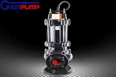 Construction Site Non Clogging Submersible Sewage Pump Kw