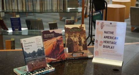 Leatherby Libraries’ New Native American Heritage Month Display ...