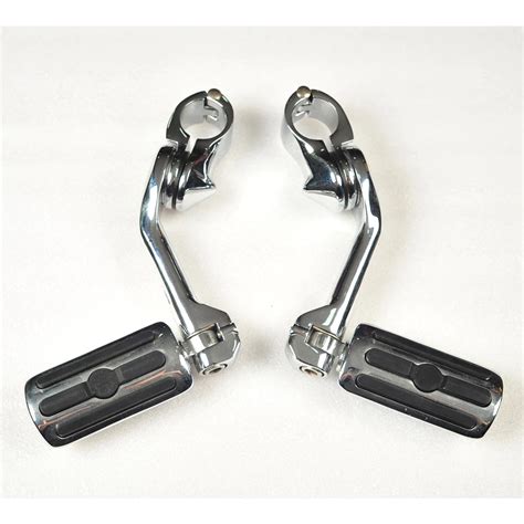 Universal Motocycle Mm Long Angled Adjustable Highway Foot Pegs